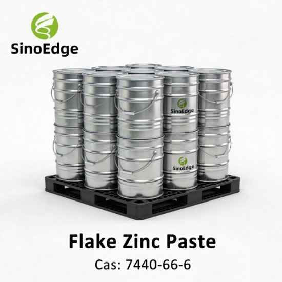 Flake zinc paste