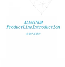 Wonderful Aluminum Product Introduction