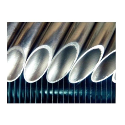 Aluminum round tube aluminum fin heat exchanger