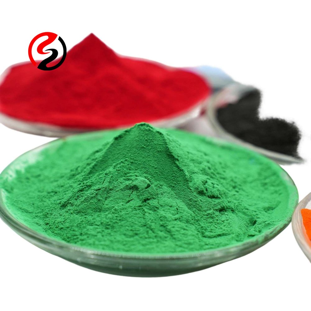 Weather resistant powder coating