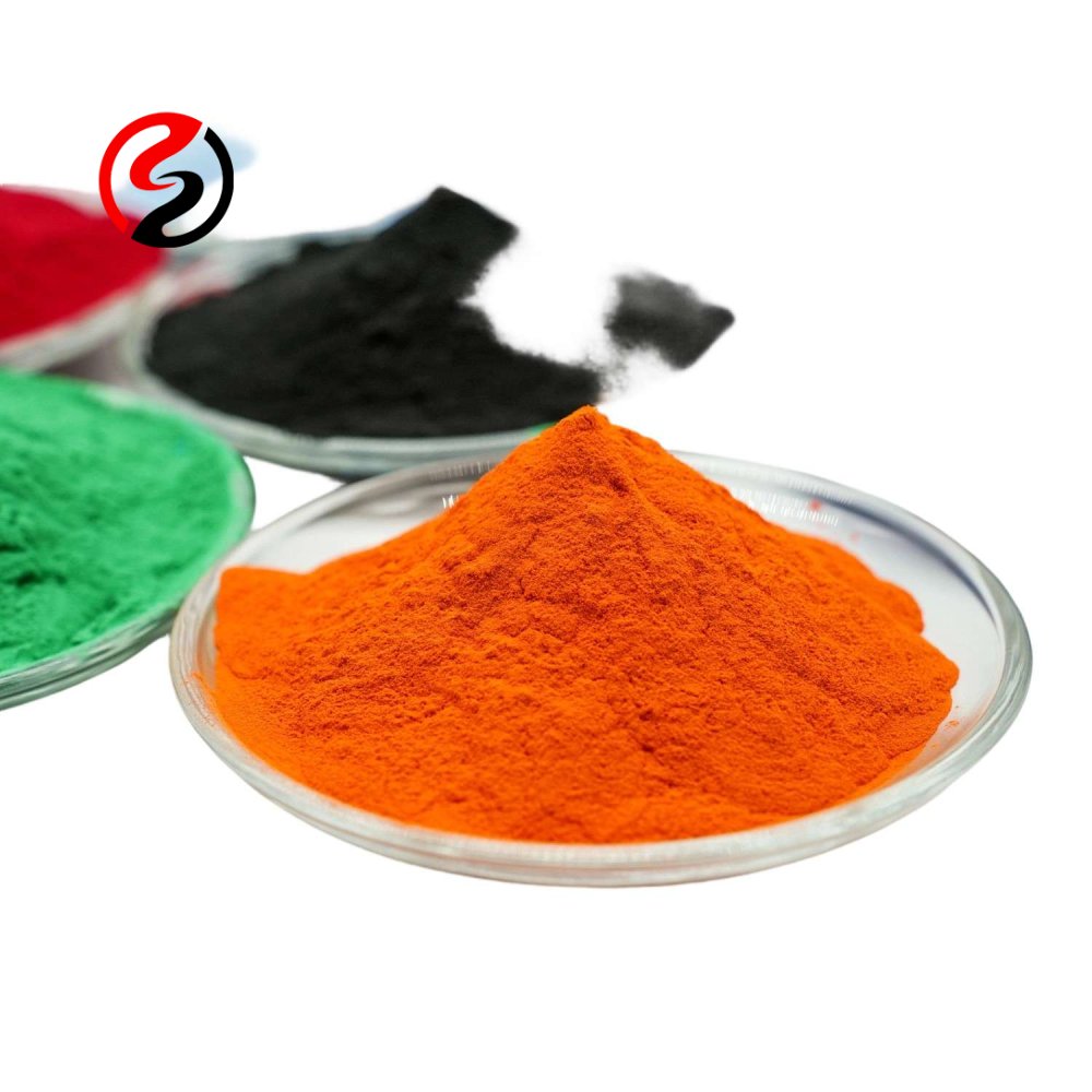 Scaffold powder coating