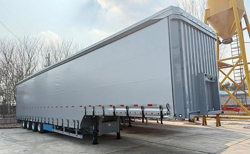 Curtain Side Semi Trailer