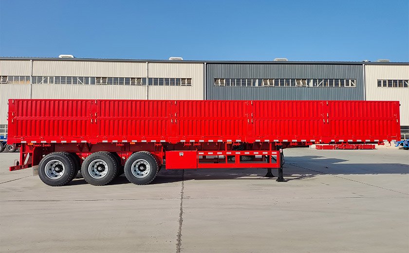 3 Axle Side Wall Semi Trailer