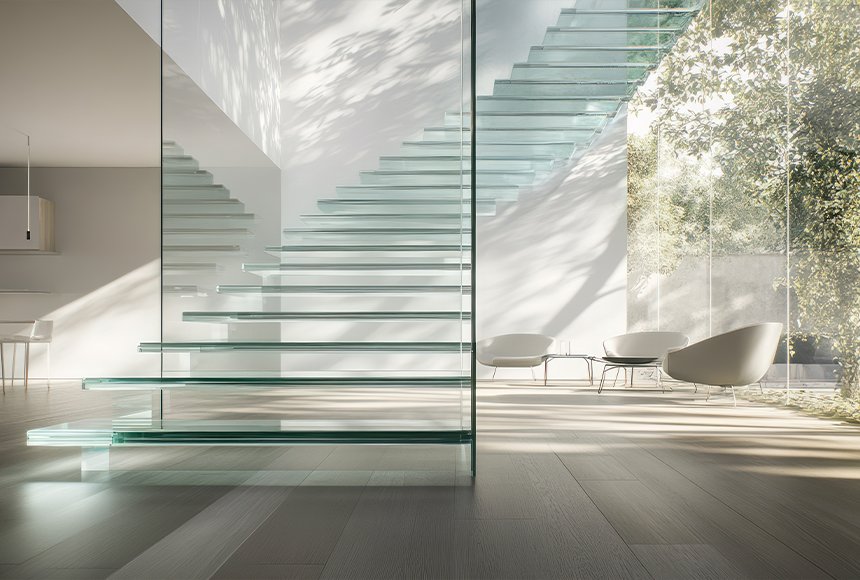 Glass Staircase