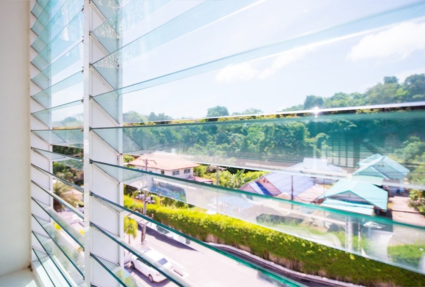 Glass Louvers