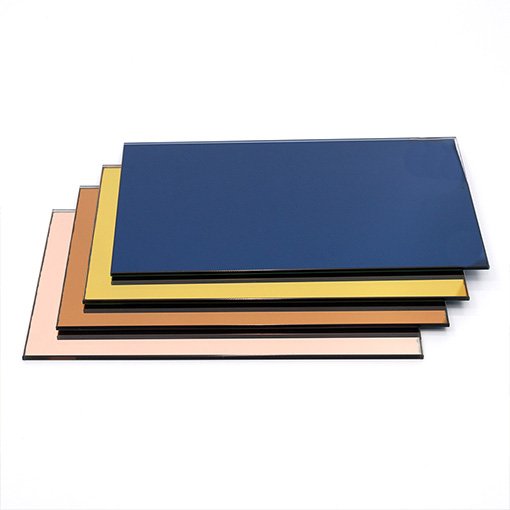 Colored Mirror Glass