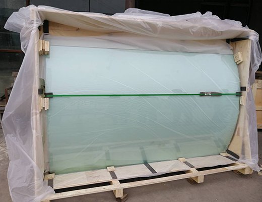 Curved Shape Glass Packing