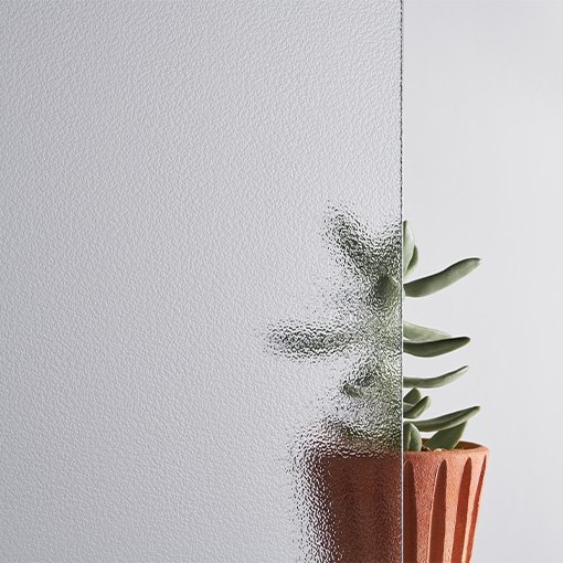 Low Iron Patterned Glass
