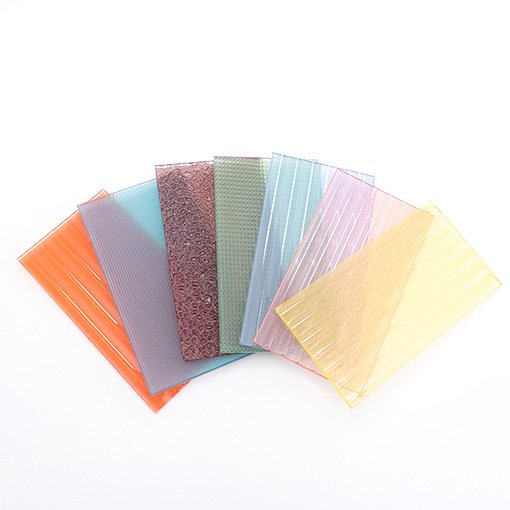 Tinted Patterned Glass