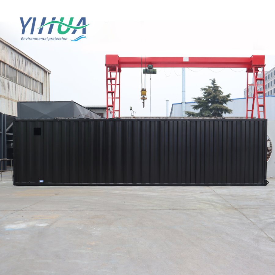 Integrated MBBR Wastewater Treatment Plant