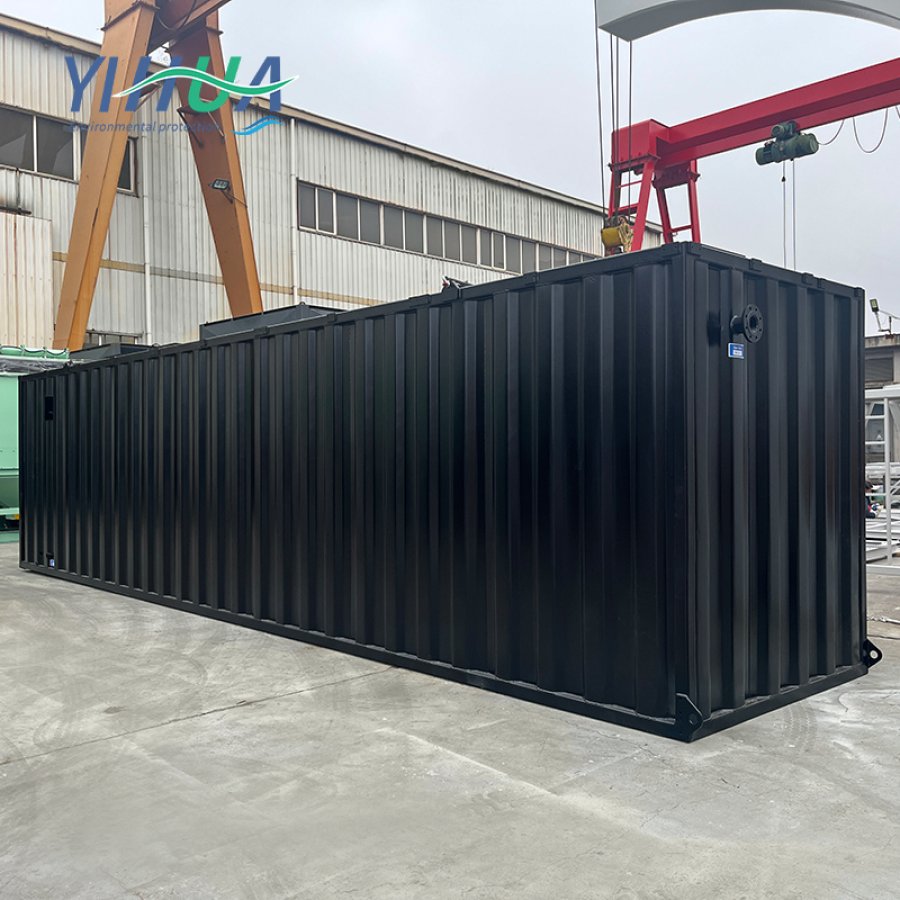 Hotel wastewater treatment system