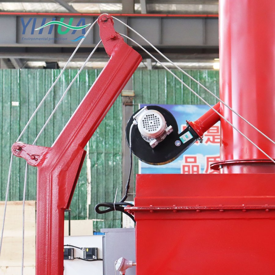 Top load incinerator