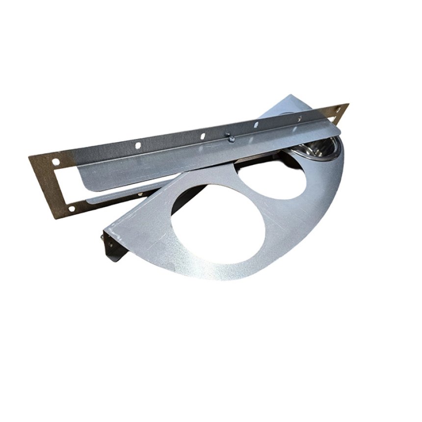 Precision Galvanized Steel Sheet Metal Components | Rust-Proof for Construction Use