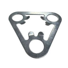 Solar Energy System Mounting Brackets Durable Galvanized Steel Fabrication