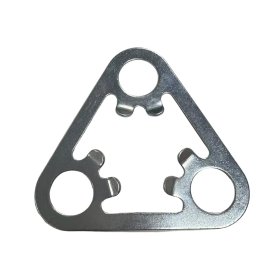 Solar Energy System Mounting Brackets Durable Galvanized Steel Fabrication