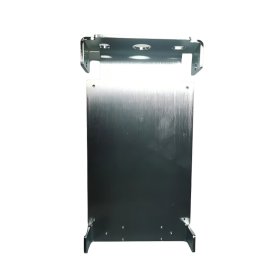 Blue-White Zinc Electroplated Sheet Metal Parts with Clean Protective Finish