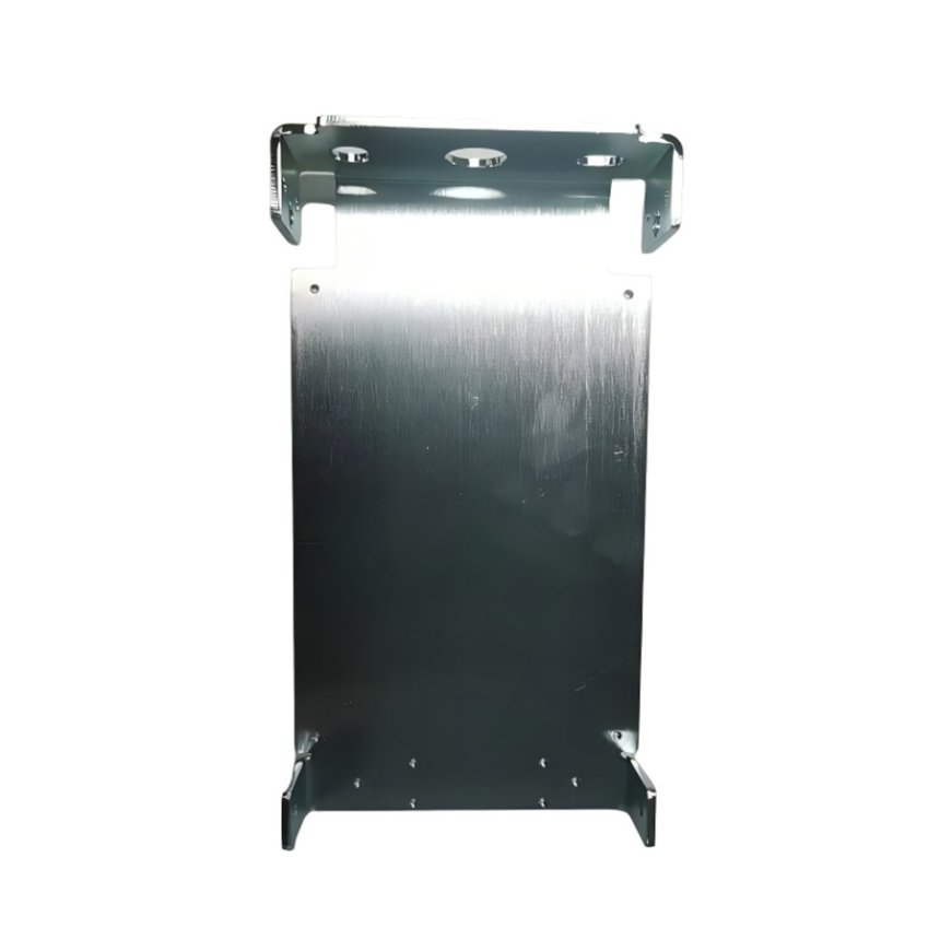 Blue-White Zinc Electroplated Sheet Metal Parts with Clean Protective Finish