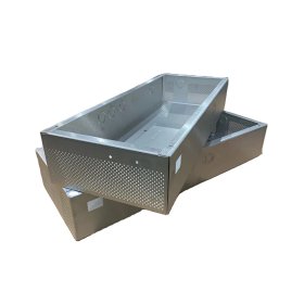 Custom Livestock Feeding Equipment Galvanized Steel Parts Metal Fabrication Service