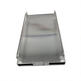 Custom Stainless Steel Sheet Metal Fabrication Tray with Handles | OEM ODM Precision Bending & Welding Service