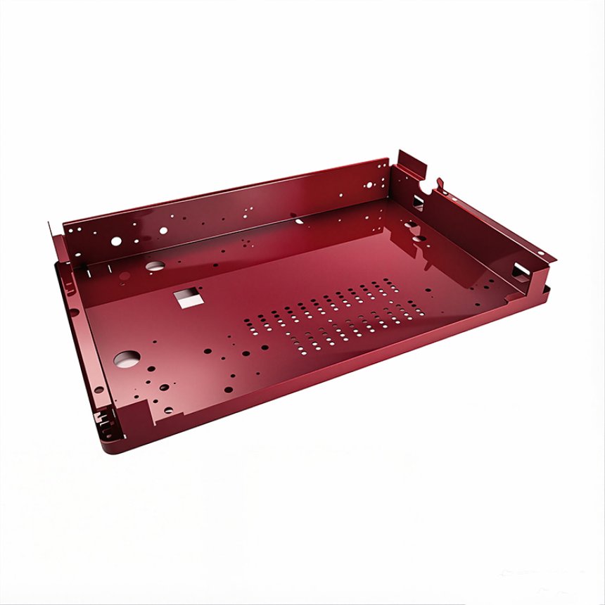  Precision Anodized Aluminum Sheet Metal Components with Durable Finish