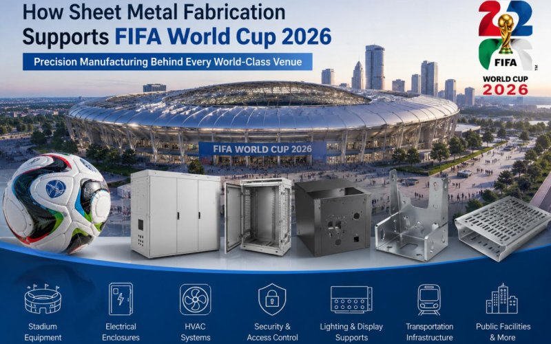 How Sheet Metal Fabrication Supports FIFA World Cup 2026 Infrastructure Projects