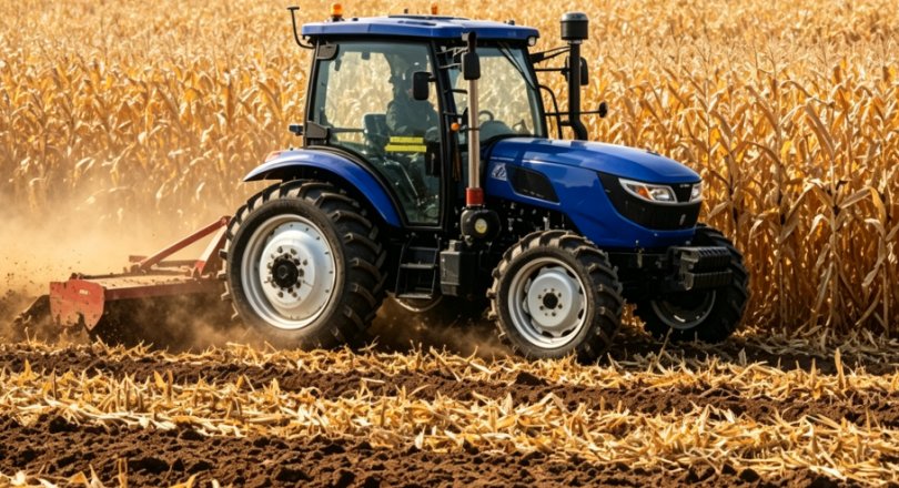 Wheel Tractor X704C: 70HP 4WD Heavy-Duty Farm Tractor for Large-Scale Agricultural Production