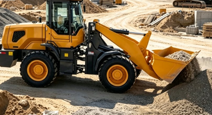 HC926 Wheel Loader | 0.8 Ton Compact Automatic Wheel Loader