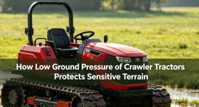 How Low Ground Pressure of Crawler Tractors Protects Sensitive Terrain