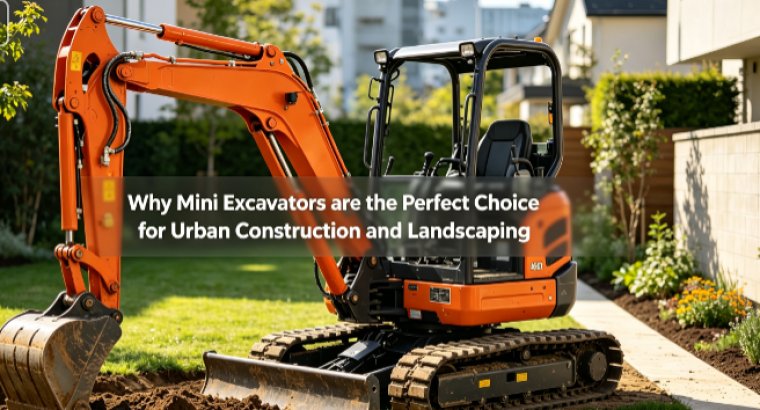 Why Mini Excavators are the Perfect Choice for Urban Construction and Landscaping