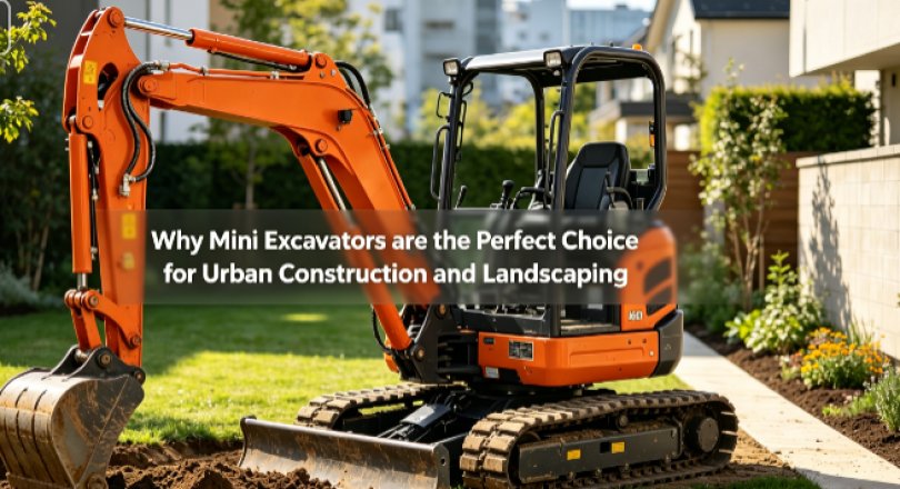 Why Mini Excavators are the Perfect Choice for Urban Construction and Landscaping