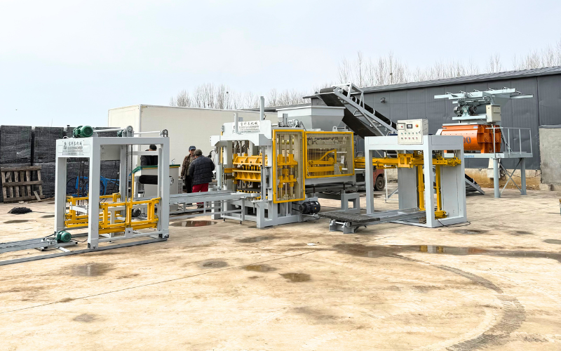 Concrete block making machine manufacturer Blocktech Machinery