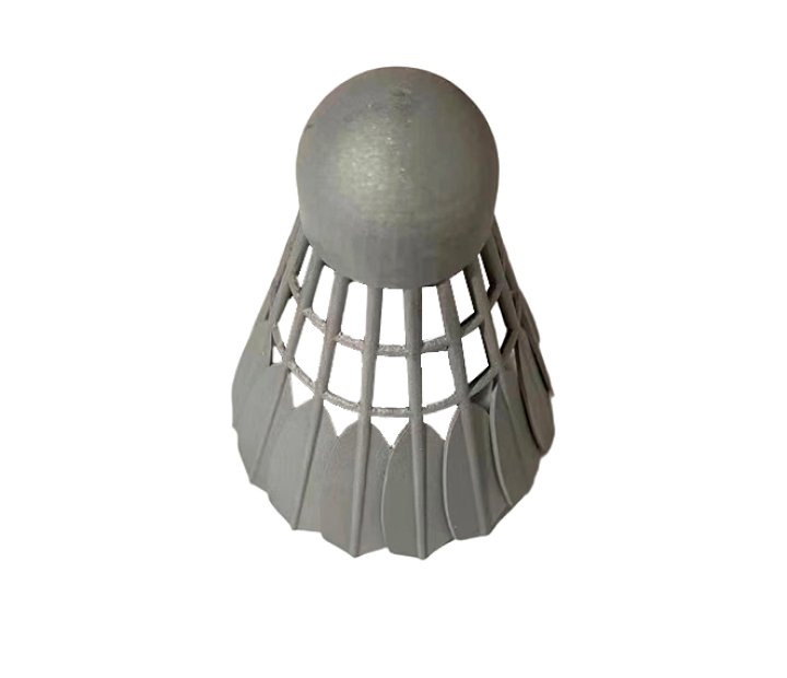 3D Printed Titanium Alloy Badminton Shuttlecock