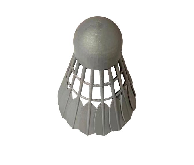 3D Printed Titanium Alloy Badminton Shuttlecock