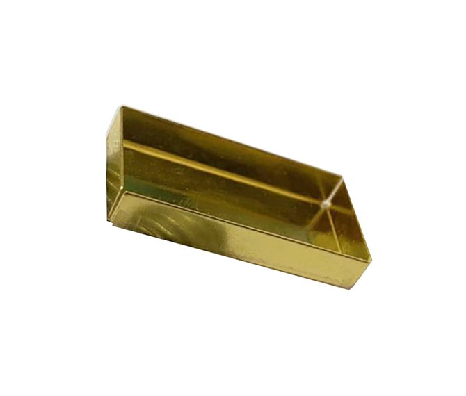 High-precision brass stamped and stretched heat sink housing