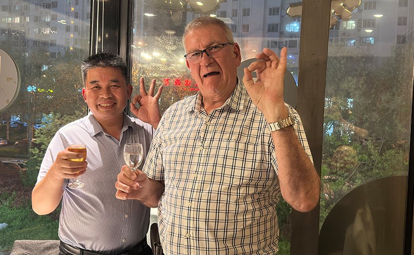 Group photo of clients