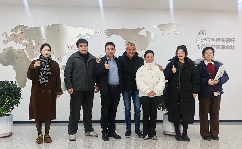 Group photo of clients