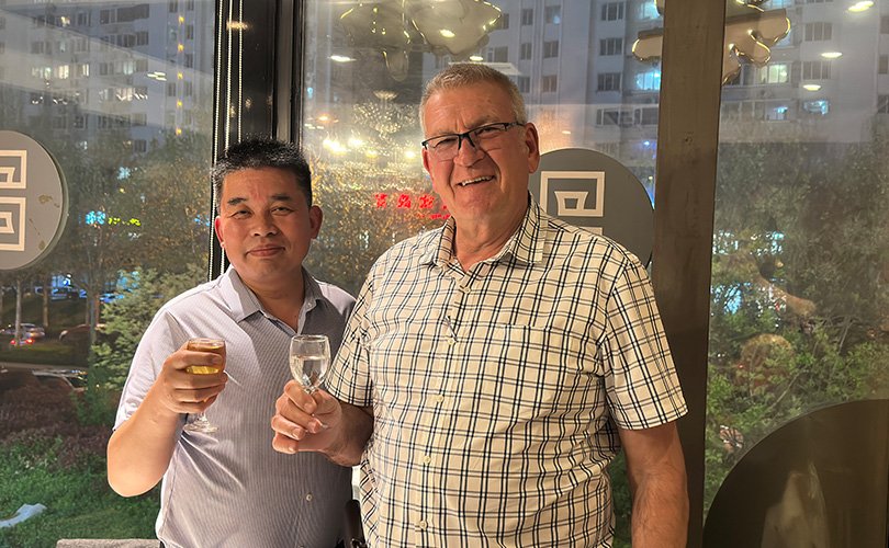 Group photo of clients