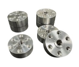 Custom-made machined aluminum alloy housings