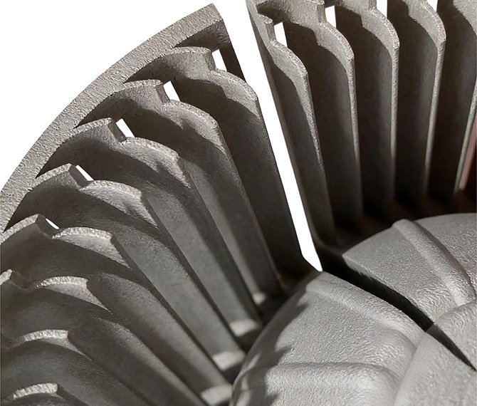 3D printing centrifugal wheel