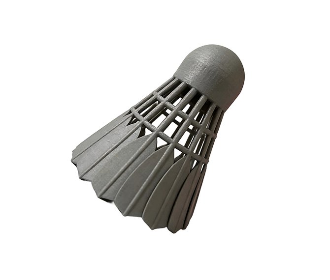 3D Printed Titanium Alloy Badminton Shuttlecock