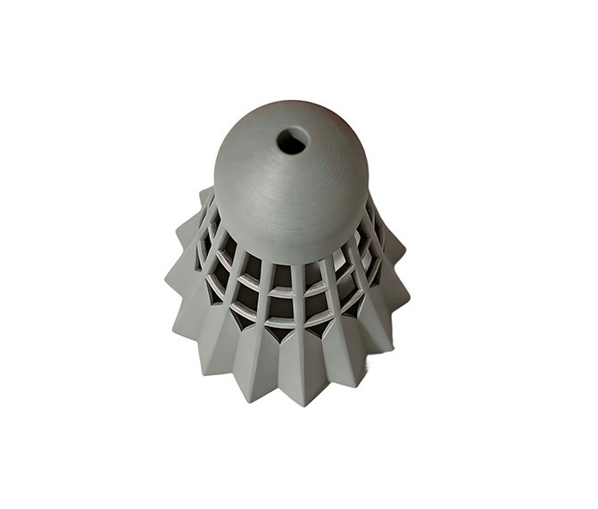 3D Printed Titanium Alloy Badminton Shuttlecock