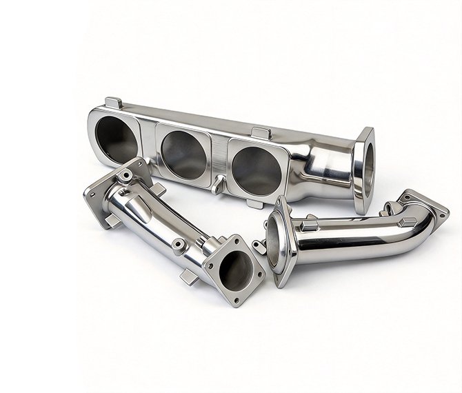 CNC precision machined double-flange drive shaft spindle assemblies