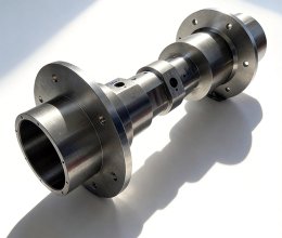 CNC post-machined stainless steel and aluminum alloy fluid piping assemblies