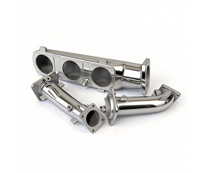 CNC precision machined double-flange drive shaft spindle assemblies