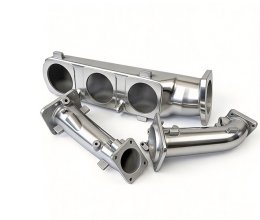 CNC precision machined double-flange drive shaft spindle assemblies