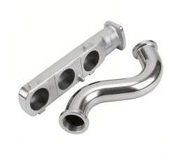 CNC precision machined double-flange drive shaft spindle assemblies