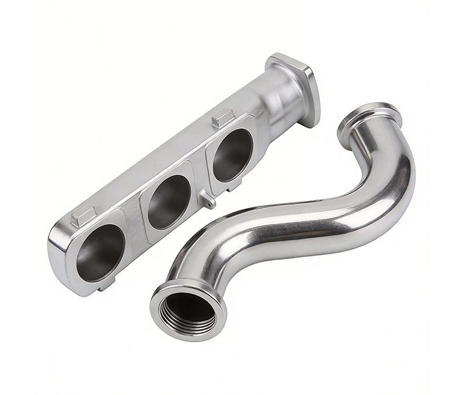 CNC precision machined double-flange drive shaft spindle assemblies