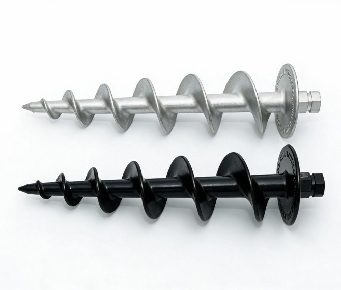 Aluminum alloy cast speaker spiral ground stake