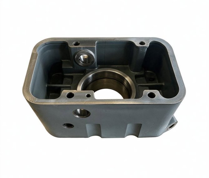 Cast iron reducer housing / gearbox casting