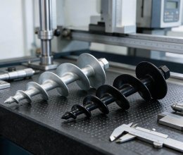 Aluminum alloy cast speaker spiral ground stake